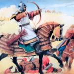 Монгольский тяжеловооруженный конный лучник. 1220 г.