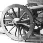 12-фунтовая бронзовая полевая пушка системы Грибоваля на лафете, 1800-1815 гг.