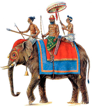 Индийский боевой слон