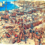 Штурм троянцами микенских укреплений в бухте Бешика