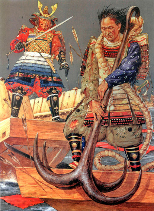 Самурайские полководцы времен войны Гемпей