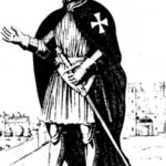 Рыцарь-госпитальер в военной одежде, начало XIV в