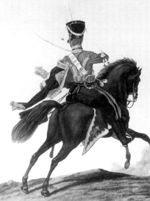 Офицер Лейб-гвардии Гусарского полка, 1815 год