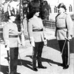 Старший майор и квартирмейстеры 1-го батальона в казармах Катерхэм, 1968 год.