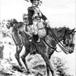 Солдат 5-го Кирасирского в походной форме, 1812 год