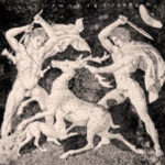 Охота на оленя, мозаика из Пеллы (ок. 300 г. до н.э.).