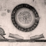 Рисунок на стене гробницы Лисона и Калликла в Лефкадии