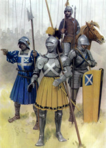 Шотландские рыцари. Флодден, 1513 г.