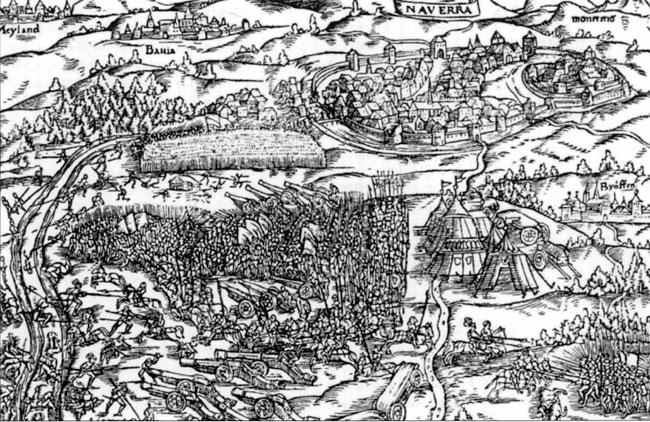 Сражение под Новарой, 6 июня 1513 г