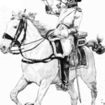 Трубач элитарной роты 21-го драгунского полка, 1810 год