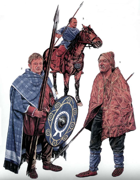 Влияние варваров на римскую военную одежду