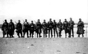 Солдаты 30-го пехотного полка на берегу Ла-Манша, Дюнкерк