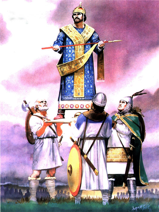 Провозглашение императора, IX век