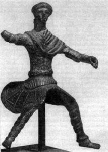 Статуэтка римского кавалериста без лошади, IV-V в.в.
