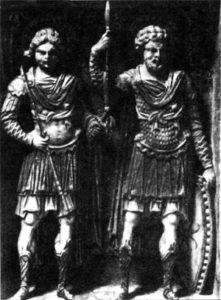 Византийские воины конца X века.