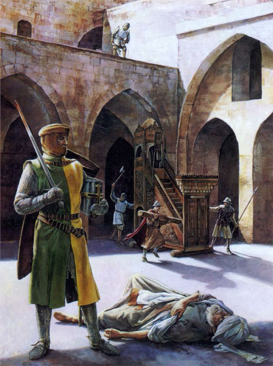 Захват минбара крестоносцами в Наблусе, 1242 г.