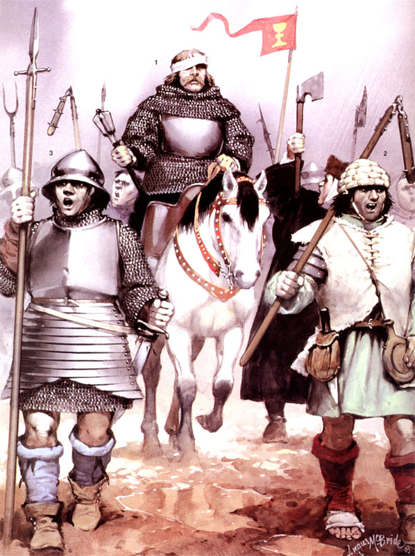 Ян Жижка и его армия, 1420 г.