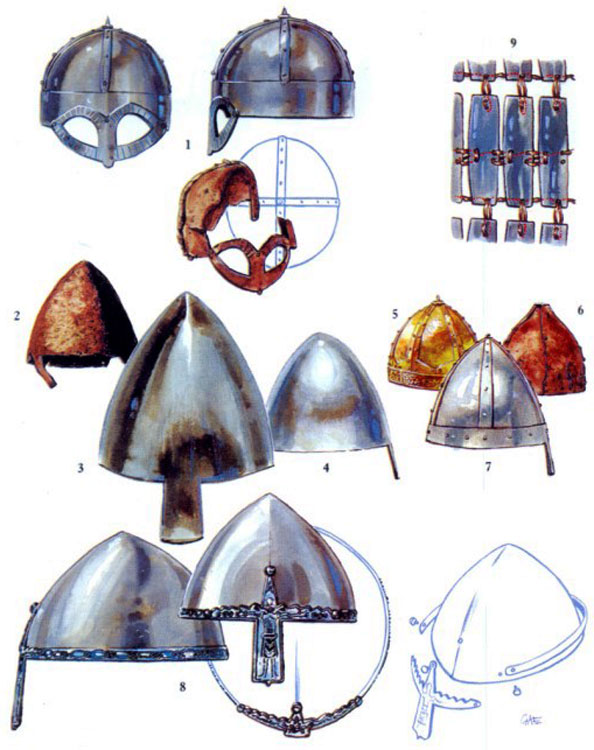 Шлемы викингов