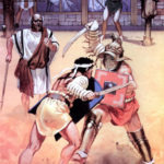 Тренировка гладиаторов, Помпеи, 78 год н.э.