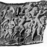 Сцена с колонны Траяна с участием сарматской конницы.
