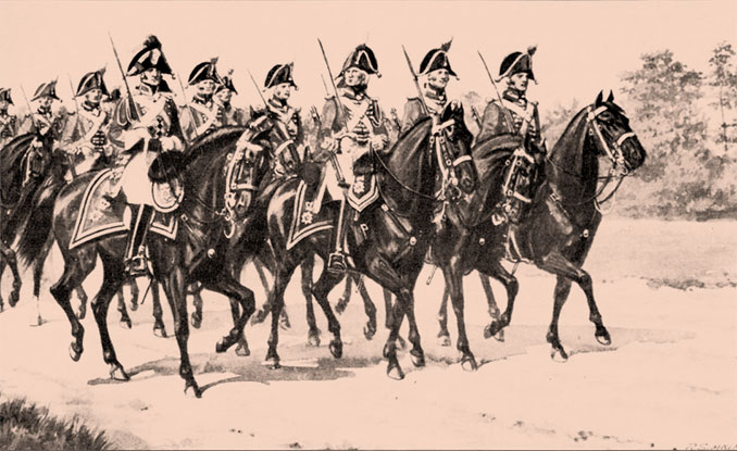 2-й лейб-гвардейский полк, как он выглядел в 1807 году