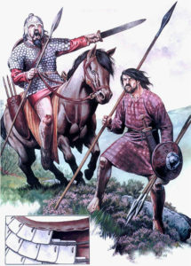 Пиктские воины, 690 г.