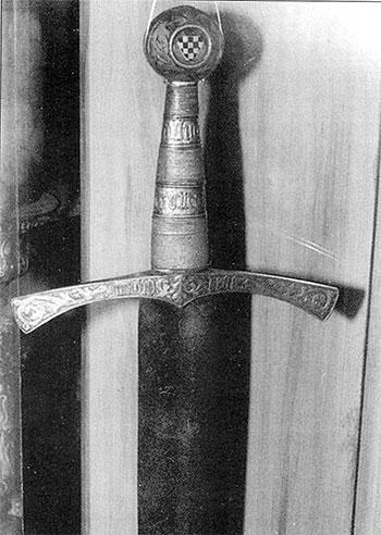 Французский меч, начало XIV века