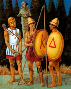 Наемные подразделения, 396-395 гг. до н.э.