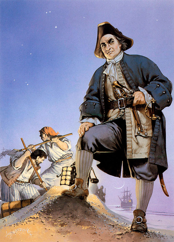 Капитан Кидд, 1700 г.