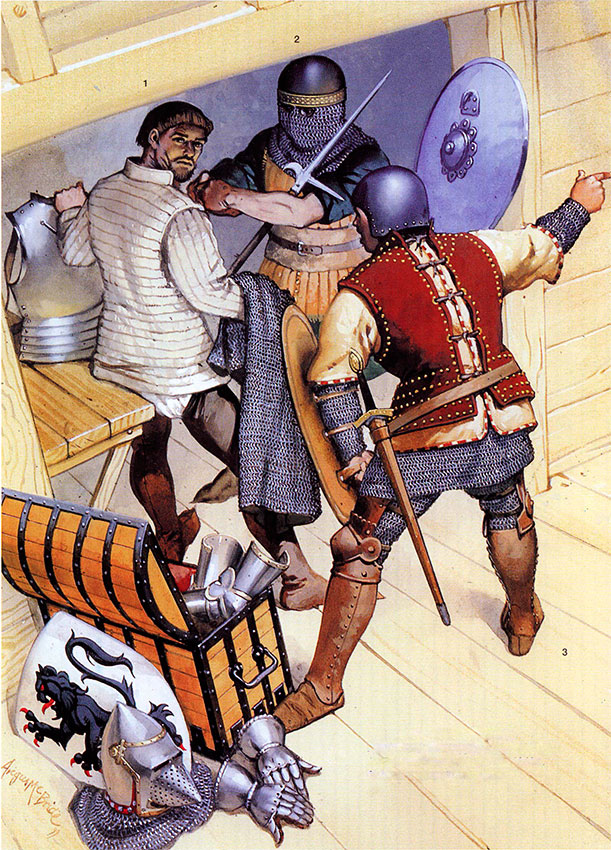 Война на море, 1337-1415 гг.