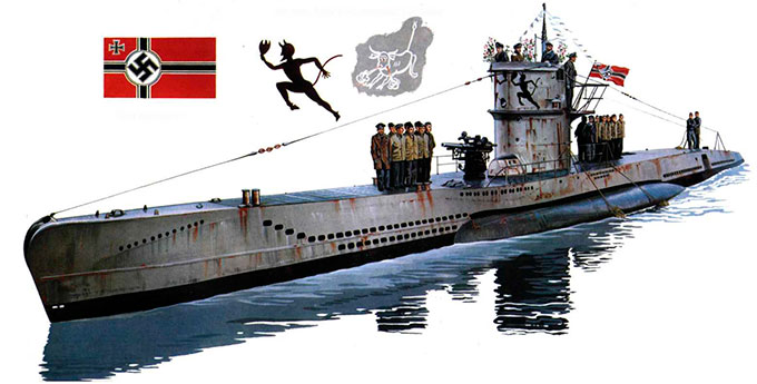 U-552 (серия VIIC), лето 1943 г.