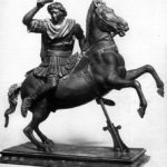 Бронзовая статуэтка Александра из Национального музея в Неаполе.