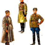 Форма курсантов военно-учебных заведений РККА, 1918-1922