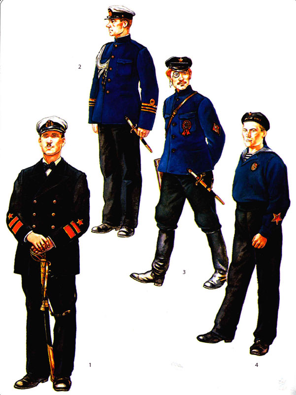 Рабоче-Крестьянский Красный Флот (РККФ), 1917—1921 гг.