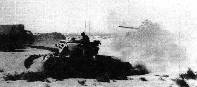Танки “Mag`achim” 14-й танковой бригады в бою 14 октября