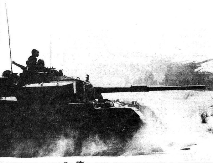 «Centurion» из 217-й танковой бригады полковника Нира