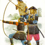 Лучники, копейщики и аркебузиры армии самураев