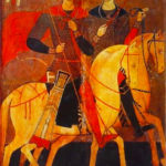 икона святых Сергея и Вакха, конец XIII века
