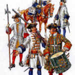 Французская пехота, 1720 г.