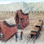 Римская черепаха с тараном